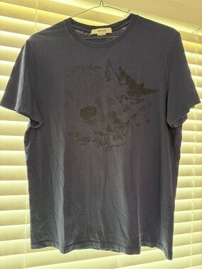 Zadig & Voltaire Dark Navy Graphic Crewneck T-Shirt